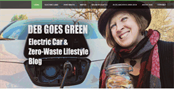 Desktop Screenshot of debgoesgreen.com